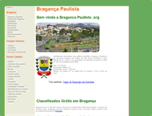 Tablet Screenshot of bragancapaulista.org